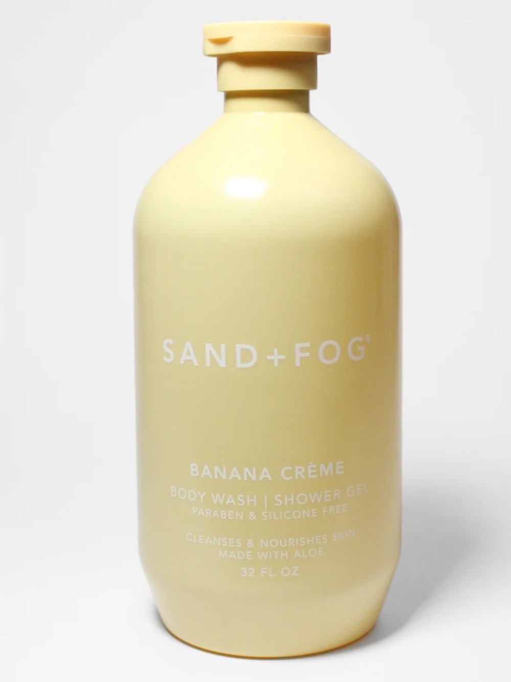 Sand + Fog Banana Crème Body Wash - 32oz